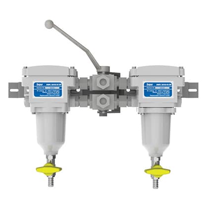 2-teiliger Öl-Wasser-Abscheider Kraftstofffilterpatrone für SWK-2000-5 FS19733 